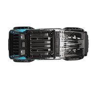 Tbest RC Car Body Cover Cover for SCY 16103PRO 1/16 Remote Control Car - PVC Material, Accurate Fit, Blue Print, Impact Accessory (Blue)