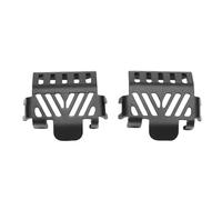 Tbest Rc Chassis Armor, Compatible Alloy Axle Skid Plate Protector Chassis Armor For 1/10 Rc Crawler Car