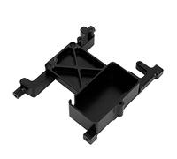 Tbest RC Fixed Servo Mount Bracket for SCX6 1/6 Scale RC Car - Aluminum Alloy Servo Mounting Bracket Red - Lightweight & Holder for Stable Performance (Black)