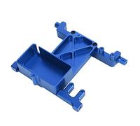 Tbest RC Fixed Servo Mount Bracket for SCX6 1/6 Scale RC Car - Aluminum Alloy Servo Mounting Bracket Red - Lightweight & Holder for Stable Performance (Blue)