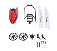 Tbest RC Helicopter Parts Set Robust Accessories Improve Control of Control for WLToys XK K110 for Enthusiasts
