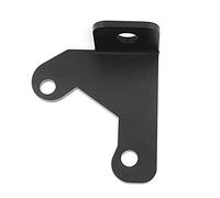 Tbest Rear Tail Door Antenna Bracket Support Stand Holder Base Durable Iron Black 10.5x4x8.5cm Fit JK 2 & 4 2007 2017