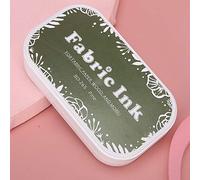 Tbest Restore an Ink Ink Cushion in Non - Color Color, 9.5 X 5.52 Cm / 1.6 Oz, Adapted to The Rubber Tampon Stamp in Handcrafted Fabric (#2)