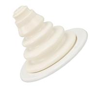 Tbest Rigging Cable Boot Boat Engine High Durability Silicone Plastic Protective Cover for RV Yacht Motor Well 105mm (White)
