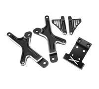 Tbest Riser Kits Metal Body Suspension Lift Extenders Subframe Raising Bracket for SUR RON Light Bee X S Accessories Black