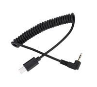Tbest RMPP1 Shutter Release Cable, 3.5 Mm/2.5 Mm Connector for RX100 A7S A6000, Light Material, Length 19.7 Inches (#2)