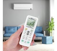 Tbest Rsal Aircon Remote Control,Aircon Remote,Universal Aircon Remote,Universal Air Conditioner Remote Universal One Click Settings Lcd Display Air Conditioner Remote Control Controller