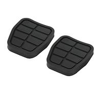 Tbest Rubber Brake Clutch Pedal Pads 321721173 Non Slip Surface High Grade Material Easy to Mount Original Standard Replacement for Car Parts Black 2pcs