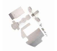 Tbest Rust-Proof Metal Armour Front Chassis Rear Protection Kit for UDR RC Car Model