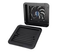 Tbest RV Side Vent Fan 205x185mm ABS Durable Ventilation Outlet Quick Air Exchange for Campervan Trailer Yacht Marine