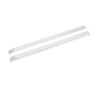 Tbest RV Slide Out Ski Set 47in Stainless Steel Slide Out Tracks RV Floor Corner Edge Protector Track Floor Protector Tracks for Motorhome and