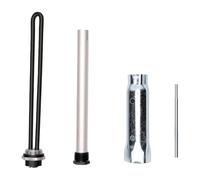 Tbest RV Water Heater Kit Replacement 9.25in Anode Rod | Double End Socket Wrench, Fits SW4DE SW6DE SW10DE SW12DE, Magnesium Anode Rod, Rust Metal, 3/4in NPT, 1-1/2in & 1-1/16in