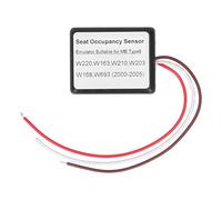 Tbest Seat Occupancy Sensor Emulator Seat Occupant Sensor Emulator Occupation Simulator ABS Replacement with Easy Installation for Type 6