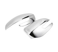 Tbest Side Mirror Cover Cap Housing Trim 2pcs ABS Chrome Plating Matte Silver Replacement Door with Electroplating Process for KX5 QL 2015-2018