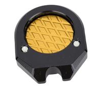 Tbest Side Stand Extension Plate Aluminium Alloy Durable Support Centre Mount Foot Enlarger Pad for Xmax Nmax Nvx Aerox 125 155 250 300 400 2013-2025 (Gold)