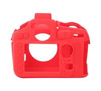 Tbest Silicone Camera Protector Cover Soft Stretchable Durable Case for D810 Yellow Red Black Camouflage (Red)