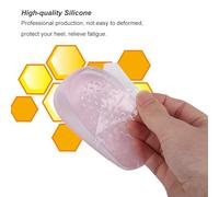 Tbest Silicone Gel Adhesive Insulation with Strong Power Arc Support for The Height Increase Green/4.1 X 2.6 Inch/3.5 Cm/1 Pair (2.5cm)