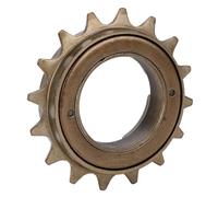 Tbest Single Speed Bike Freewheel, Carbon Steel Speed Flywheel Sprockets Threaded Universal One Bicycle Freewheel for Replacement (16T