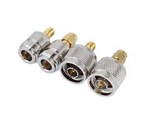 Tbest SMA Connector 4-Pack N Adapter, Gold Plated
