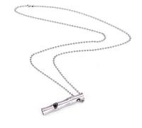 Tbest Small Whistle,Stainless Steel Emergency Whistle,High Decibel Emergency Survival Whistle Emergency Whistles Emergency Survival Tool for Outdoor Hiking