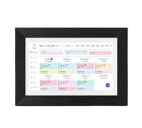 Tbest Smart Electronic Calendar Interactive Digital Photo Frame Family Schedules 10.0 Inch Black (GB Plug)