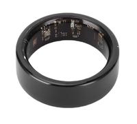 Tbest Smart Health Ring, Ti Steel Sleep Monitoring Step Counting Gesture Control IP68 Water Proof Thin (ID 20.7mm / 0.81in)