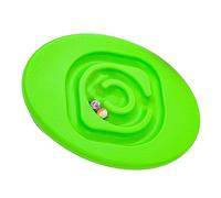 Tbest Snail for Kids Rocking Seesaw with Maze Design - Sensory Integration Toy for & Coordination - Indoor Outdoor Play for Toddlers Ages 3-6 - Plastic Green (Fruit green)