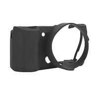 Tbest Soft Silicone Protective Case for A5000 A5100 Camera Dust Proof Anti Slip Shell Durable Lightweight Cover Full Body Protection Precision Cutouts Easy Access to Buttons Black