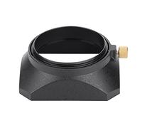 Tbest Square Lens Hood Professional Durable Rectangular Camera Shade Protects From Stray Light For DV Camcorders Digital Video Cameras Black Plastic 49mm Thread Size