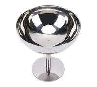 Tbest Stainless Steel Footed Dessert Cup, 10.2cm Diameter | Dishwasher safe, Elegant footed design, Food grade material, Ideal for ice cream, pudding, salad