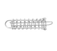 Tbest Stainless Steel High Strength Shock Absorbing Boat Dock Line Mooring Spring Marine Damper Snubber Spring for Ship Yachts