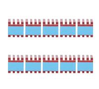 Tbest Stepper Motor Driver Heat Sink for 3D Printer TMC2100 TMC2208 Aluminum Cooling Heatsink with Mesh Design for Efficient Heat Dissipation 10pcs Set
