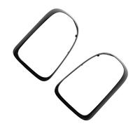 Tbest Tail Lamp Frame Bezel Protector Glossy Black Stylish Rear Trim Cover for F60 2016 2017 2018 2019 ABS Material Easy Installation
