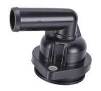 Tbest Thermostat Housing Assembly High Performance Engine Coolant and Kit with Pre Installed for 75 80 90 100 115 135 150 Outboard Motor Black ABS