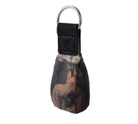 Tbest Throwing Weight Bag Throw Bag Throwing Rope with Steel Ball Filler D Ring for Tree Climbing Rock Climbing Outdoor Sports (#1)