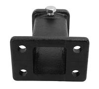 Tbest Trailer Accessories 2In Bolt On Receiver Tube Trailer Hitch Receiver Adapter Universal For Pickup Trucks