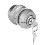 Tbest Trailer Hitch Coupling Lock Universal Tow Security Hitchlock with 2 Keys Oe Compatible For Most Trailers