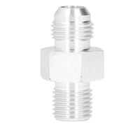 Tbest Transmission Cooler Adapter Fittings 6AN to 1 4in NPSM Thread Pitch Metal Rubber Construction Direct Replacement for GM TH350 TH400 4R100 4R70W