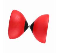 Tbest Triple Bearing Diabolo Set Chinese with Colored Sticks Red Professional Toy for Beginners Adults Kids Outdoor Performance (Red)