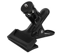 Tbest Tripod Camera Holder Mount with 360 Degree Rotate Ball Head 1 / 4in Screw for Laptop Made of Metal Material Sturdy Durable Lightweight Portable Photography Videography