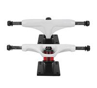 Tbest Trucks, Trucks 8.25,2Pcs 5Inch Aluminum Alloy Professional Bridge Skate Board Bracke White