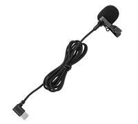 Tbest Type-C Clip-On Microphone for SJ8 SJ9 SJ10 Action Camera, 360° Noise Cancelling with 32dB Sensitivity, Plug & Play Outdoor Recording Mic for Vlogging Sports Travel