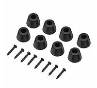 Tbest Ubber Bumpers, Rubber Feet, o Feet Isolation, Speaker Rubber Foot, Marshall Amp Feet 4 Pairs 30X20Mm Rubber Feet Anti Vibration Base Pad Stand For Speaker Guitar Amplifier W Screws