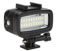 Tbest Underwater LED Light IPX8 40m Deep Dive 700LM High Brightness Flicker Lighting for DJI OSMO ACTION OneX2 ABS Metal 247g (Black)