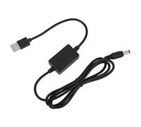 Tbest USB 5V to DC 8V Converter Cable Premium Voltage Power Supply for Camera Desk Lamp Loudspeaker Durable Plastic Metal Material 1.2m Long (DC5521)