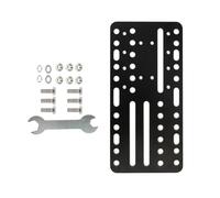 Tbest Usb Handbrake Plate Desk Chair Mount Bracket for G27 G25 G29 G500 T300 Shifter Replacement Sturdy Stainless Steel Sim Racing Games