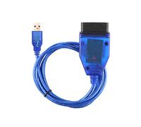 Tbest USB OBD2 Cable Car Diagnosis Cord 1.4m Length OBDII Diagnostic Scanner with Support for ISO9141 Vehicles