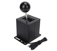Tbest USB Simulator Shifter 7+R H Gear Shifter for PC Racing Games - Compatible with & T300RS/GT - Plug & Play, Anodized Aluminum, Stainless Steel Lever for WRC ETS ATS