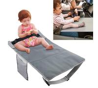 Tbest Use Portable Adjustable Adjustable Aircraft Foot Pedal for a Comfortable Trip, Universal Fit for The Nylon Wash Family (Gray)