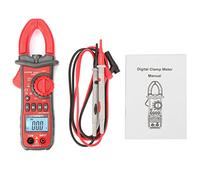 Tbest UYIGAO UA2008A Digital Clamp Meter Multimeter 6000 Counts Auto Voltage Current Resistance Tester with Backlit LCD for Electricians HVAC Automotive